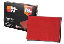 Engine Air Filter: Long Life 18,000 Mile Replacement Air Filter: Compatible