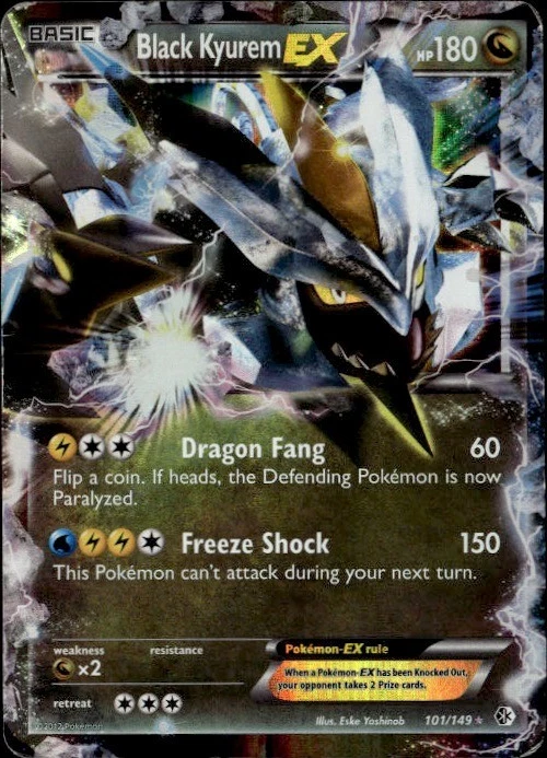 Black Kyurem Ex Pokémon TCG Cards for sale | eBay