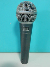 Vintage 1980S Shure Beta 58 Super Cardioid Dynamic Microphone Strong Output