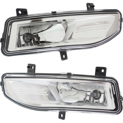 For 2017 Nissan Rogue/Versa Note Fog Light Assembly Pair Driver & Passenger