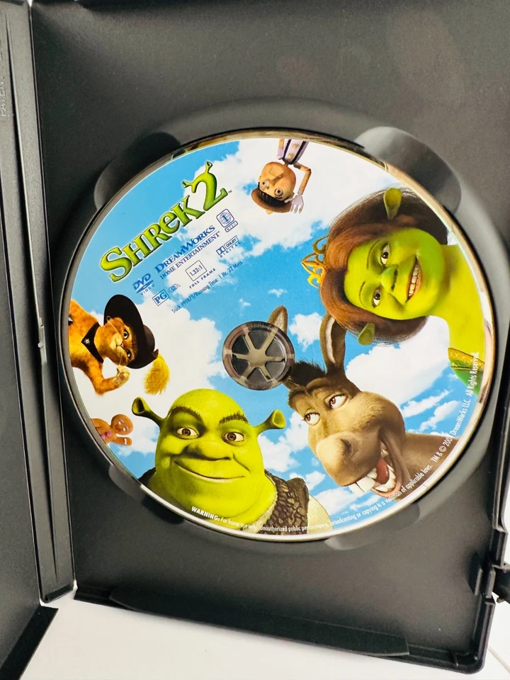 Shrek 2 (DVD, Full Screen Edition, 2004) DreamWorks Family Comedy – Pre-Owned - image 2 of 3