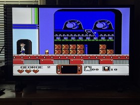 The Jetsons: Cogswell's Caper! Nintendo NES Cleaned/Tested w/ Acrylic Case