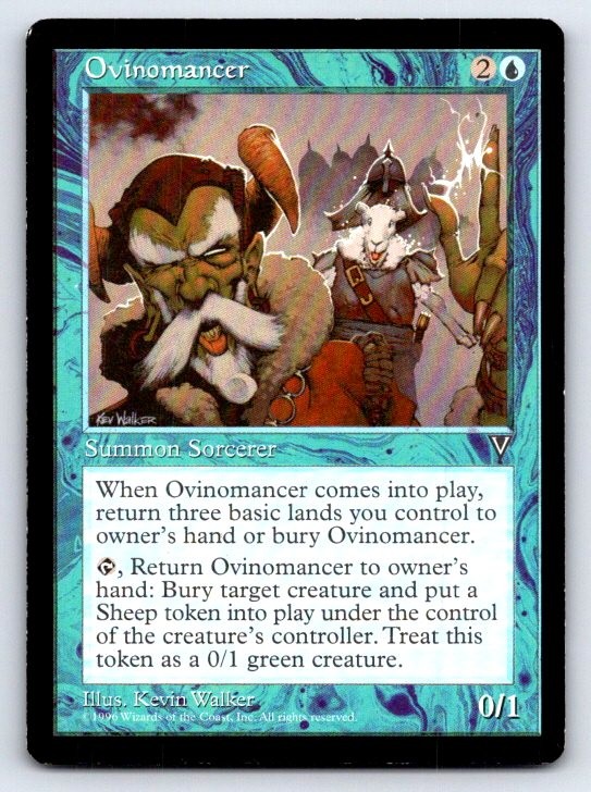 Ovinomancer Uncommon Visions Magic: The Gathering Lightly Played