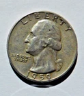 1959 D Washington Quarter 90% Silver United States Mint Coin