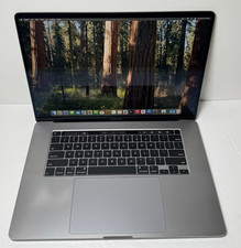 MacBook Pro 16"Touch Bar Silver 2019 2.6 GHz i7 32GB 512GB Radeon Pro 5500M
