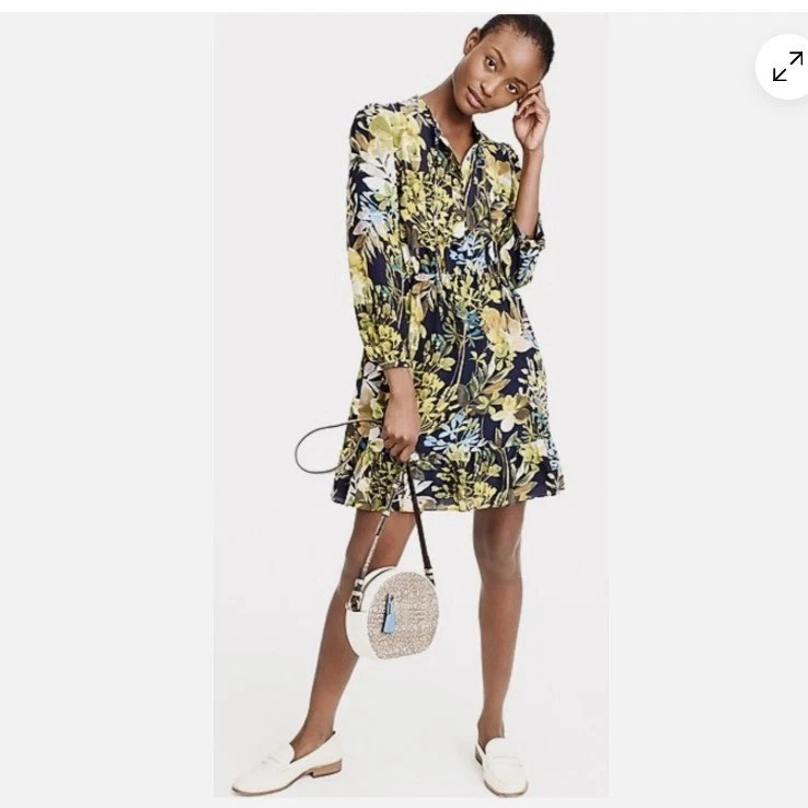 j crew floral dress long sleeve Girls' Long-sleeve Smocked Dress In Floral For Girls