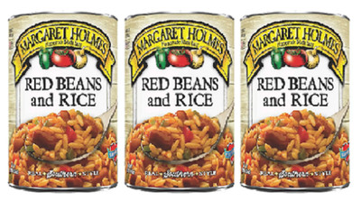 Margaret Holmes Red Beans & Rice 3 Can Pack