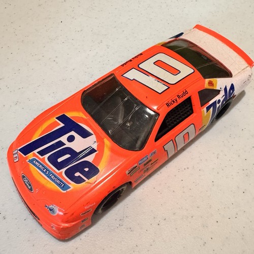 NASCAR Ricky Rudd #10 Tide Die-cast Stock Car 1995 Preview 1:24 Scale Model Vtg - Picture 20 of 23