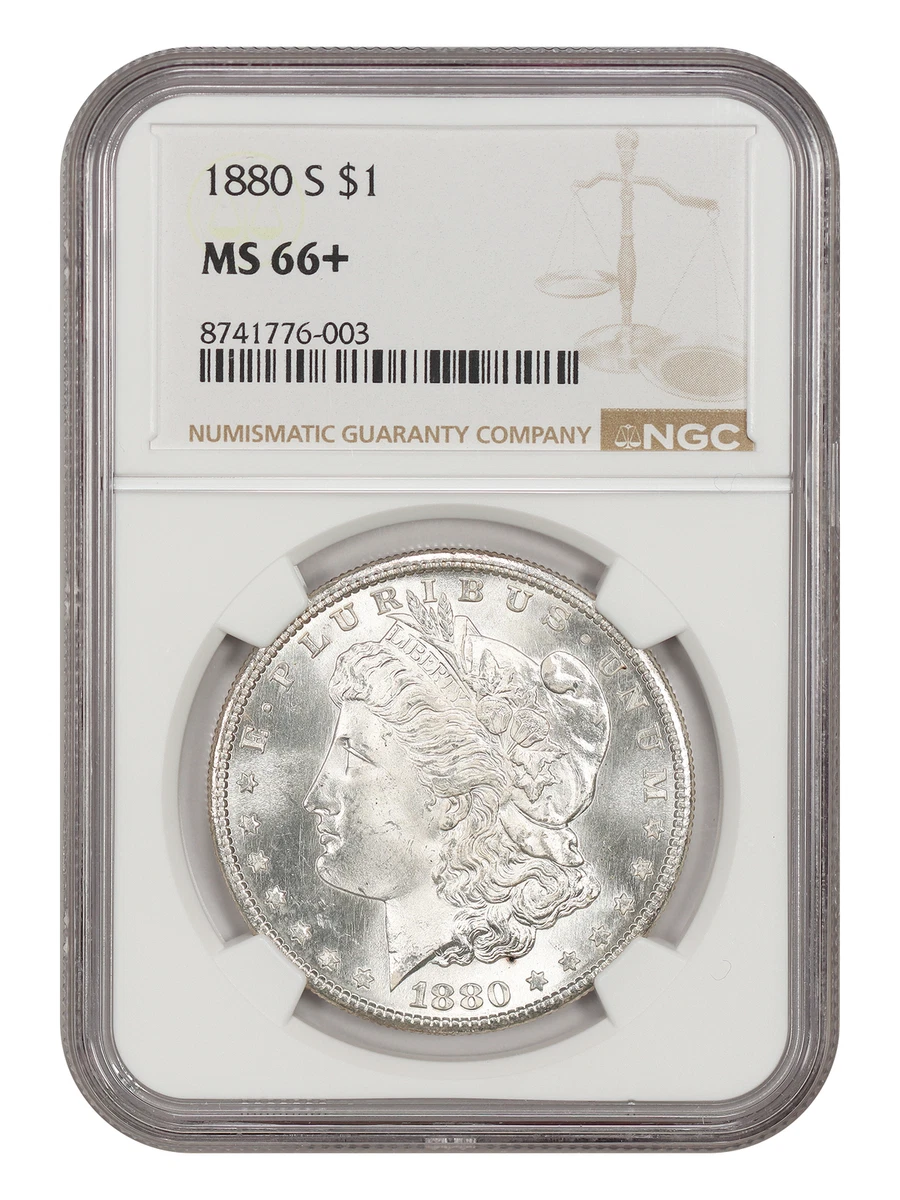 MS 66 Graded 1880 Year Morgan US Dollars (1878-1921) for sale | eBay