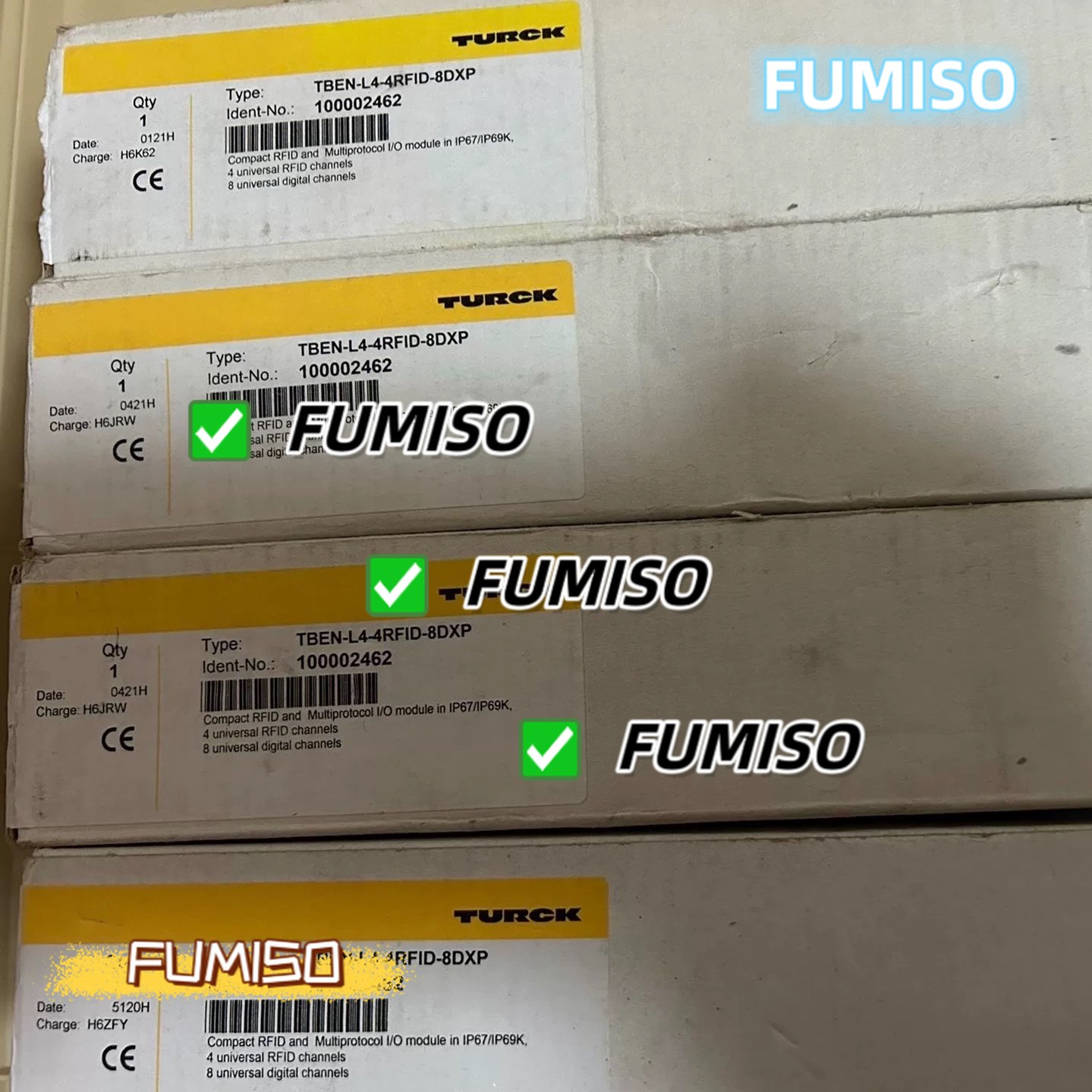 Turck TBEN-L4-4RFID-8DXP Bus Module*jo