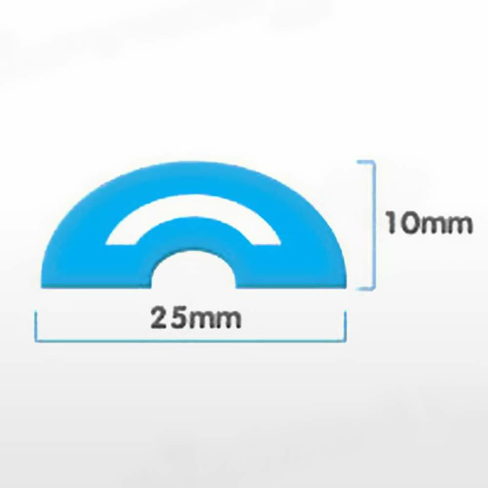 Uniblade Wet Room Shower Floor Silicone Seal Stop Water Escaping 2400mm