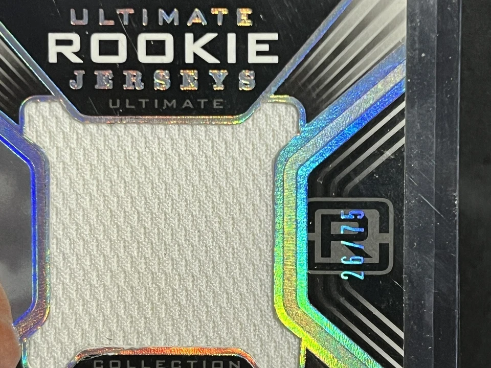 2004 UD Ultimate Collection Jerseys LA Lakers RC /275 Sasha Vujacic G # URJ-SV - Image 3 of 4