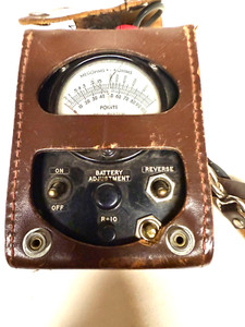BELL SYSTEM METER KS-8455 IN LEATHER CASE