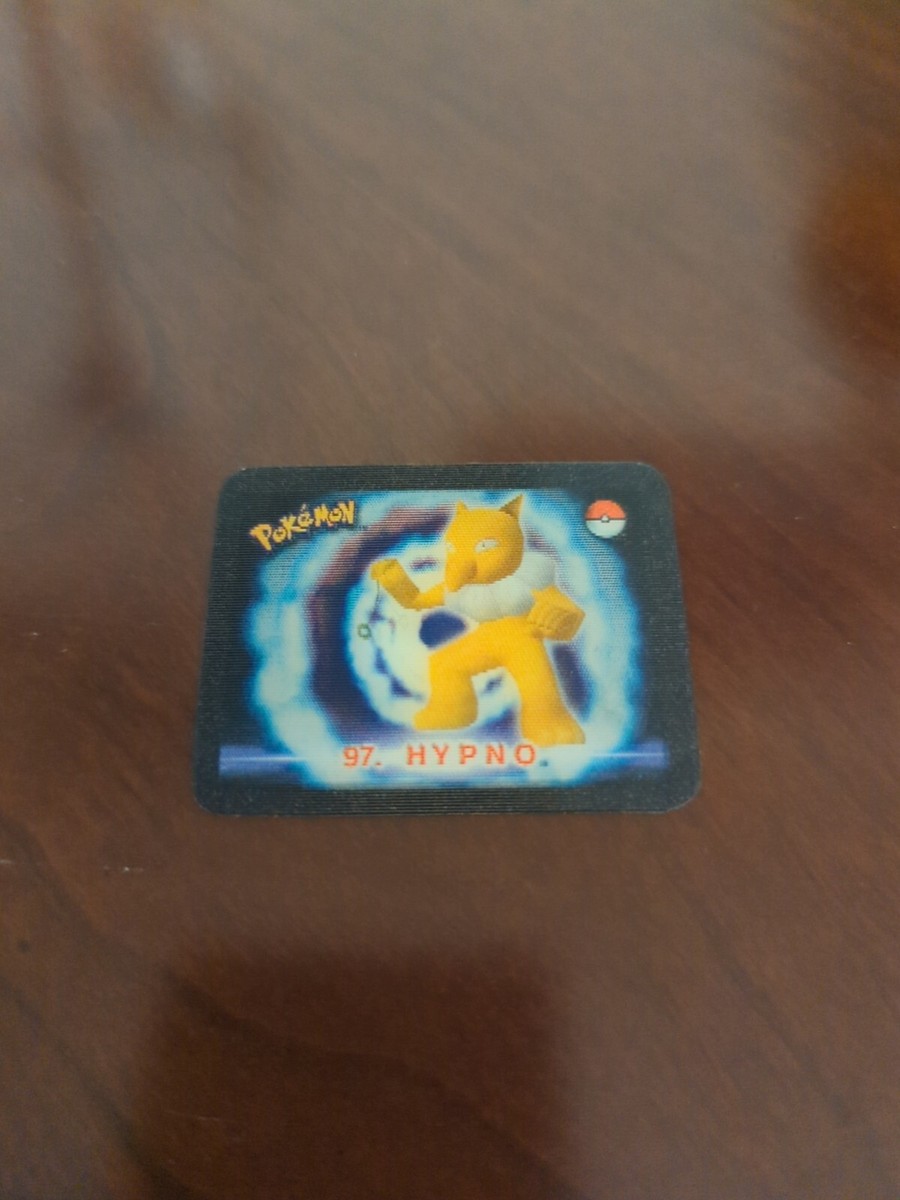 pokemon stadium 3d action cards Pokémon Stadium Action 3D Card Number 28 Hypno