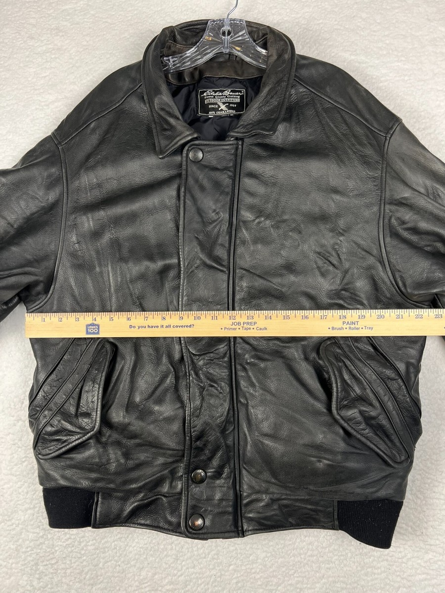ジャケット・アウター 00s Eddie bauer short leather blouson 00s eddie bauer short leather bomber Jkt