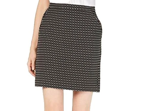 Faldas para mujer Anne Klein de poliéster liso