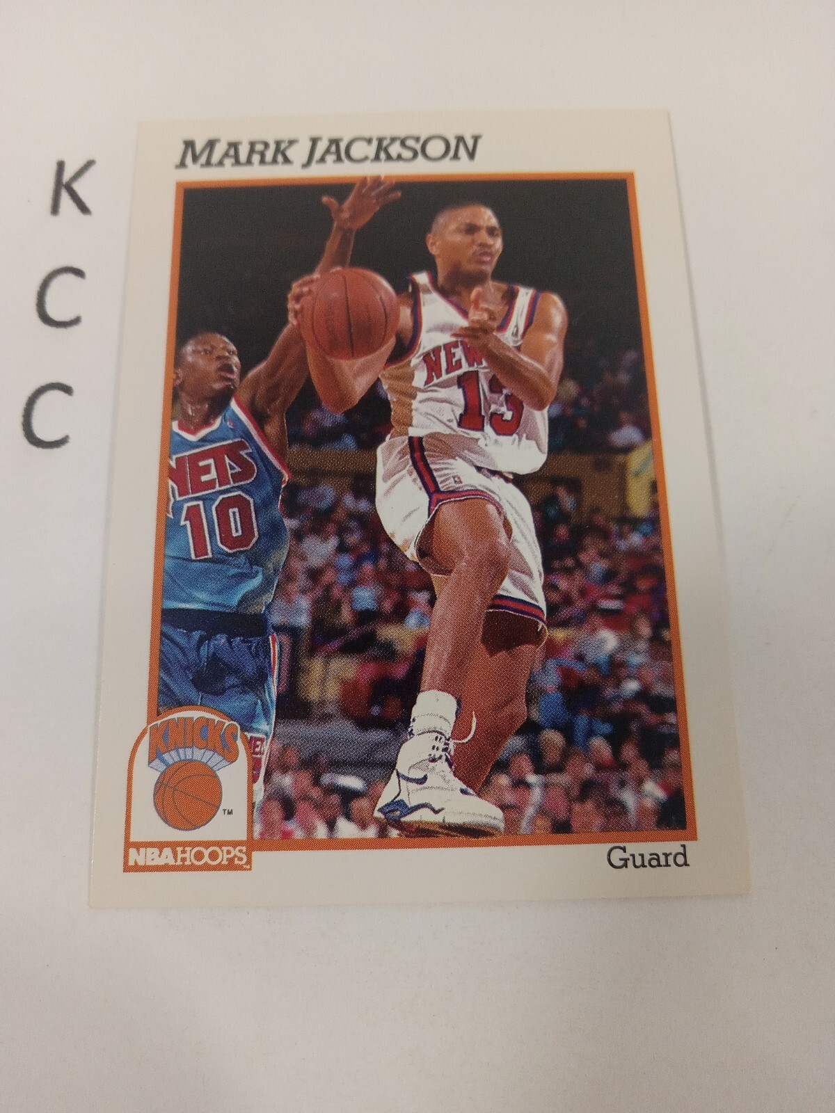 1991 NBA Hoops #141 Mark Jackson New York Knicks