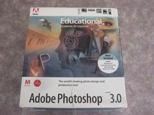 Old Power Mac - Adobe Photoshop 3.0 - Mac Os 7.0 up to 9.2 ONLY In original Box