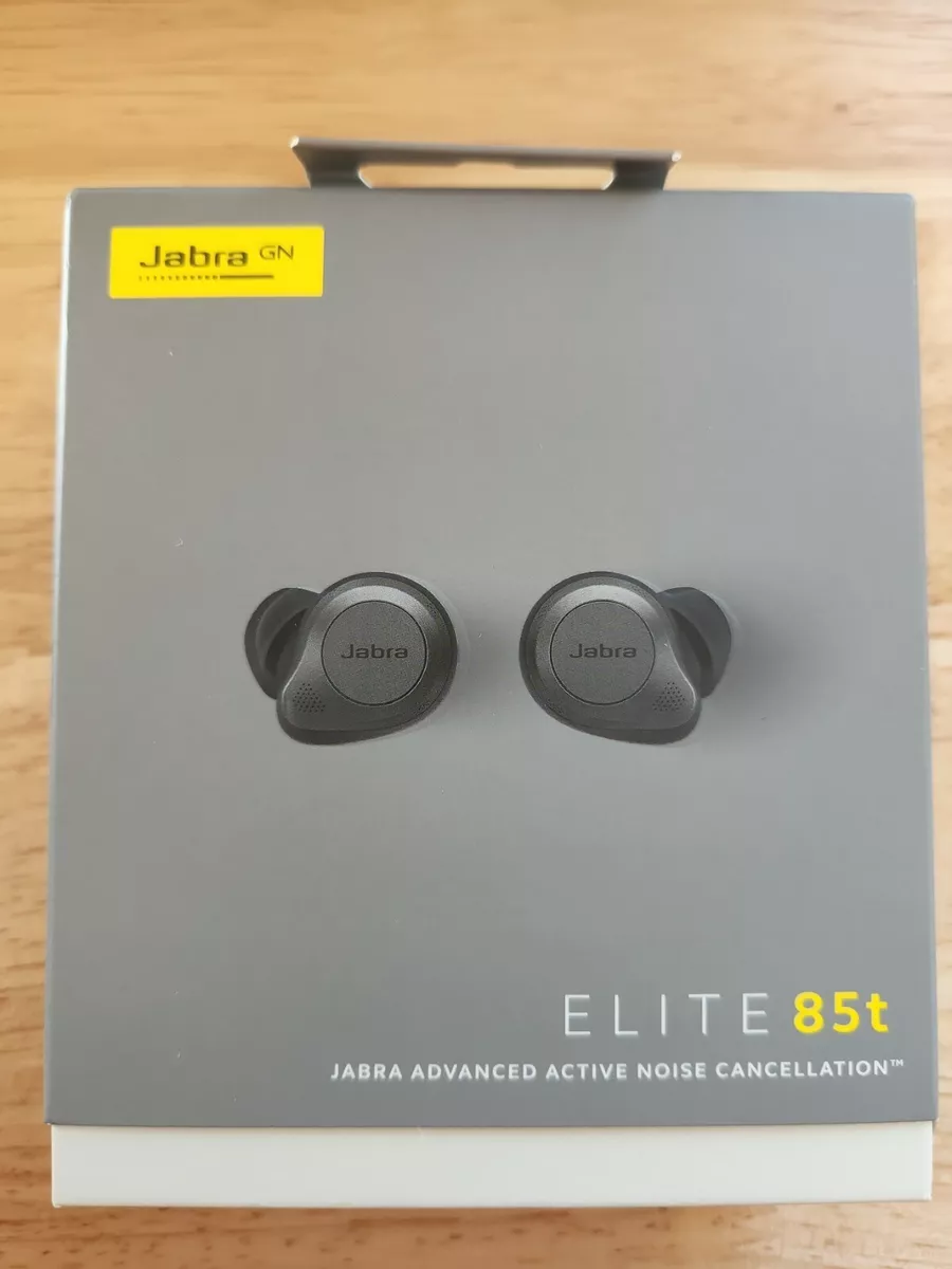 Jabra Elite 85t True Wireless Bluetooth Earbuds, Titanium Black – Advanced  Noise-Cancelling Earbuds with Charging Case for Calls & Music – Wireless