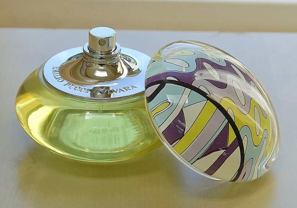 ** VIVARA 2007 por EMILIO PUCCI ** Spray EDP 80 ml 2,7 OZ Raro DESCONTINUADO GRANDE Foto 4 de 4