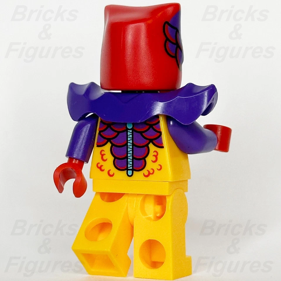 LEGO® City Comic Shop Guy Minifigure Red & Orange Dragon Suit Town 60380 cty1644 - Image 3 of 3