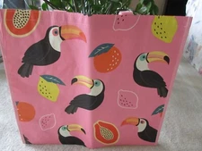 100% Reusable Large Market Tote Multi Colored Marshalls Set Of "Two" New