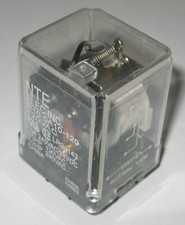 120 VAC - 10 A SPDT See Through NTE Relay - 120V AC Coil - 28VDC 10A 5 Terminal