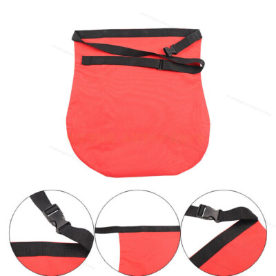 Hard-Wearing and Weatherproof Apron with Harness for Goats / Sheep Medium Red