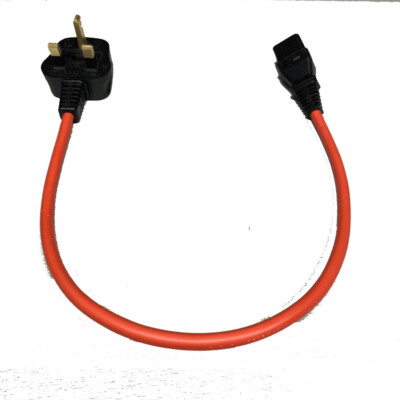Marten 13a Stecker auf IEC C13 Messleitung für PAT Tester