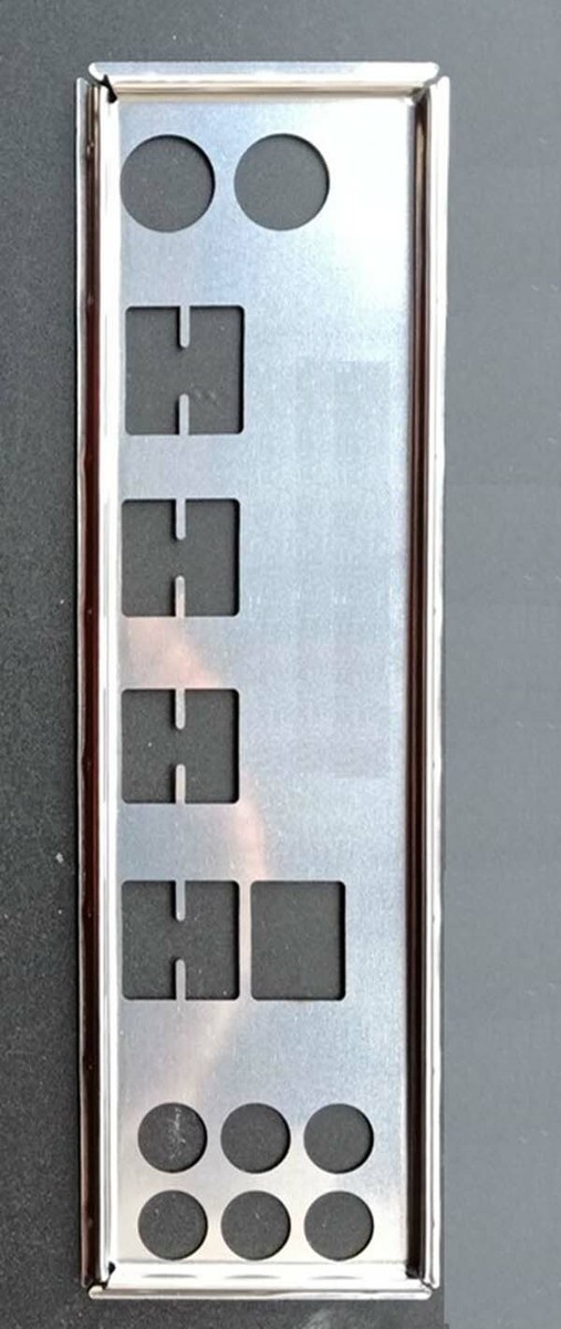 OEM I/O Shield For BIOSTAR TA970 PLUS TA970 Motherboard