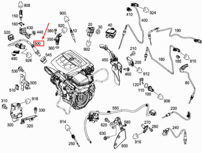 NEU MERCEDES-BENZ CITAN W415 LAMBDA SAUERSTOFFSENSOR A0105422618 ORIGINAL
