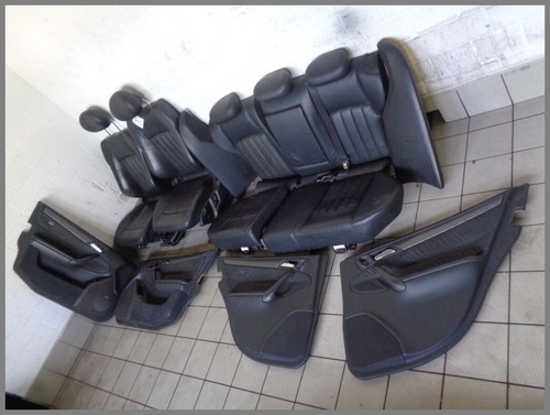 Mercedes W203 C32 AMG V6 Kompressor LIMO Lederausstattung Schwarz Komplett (2)