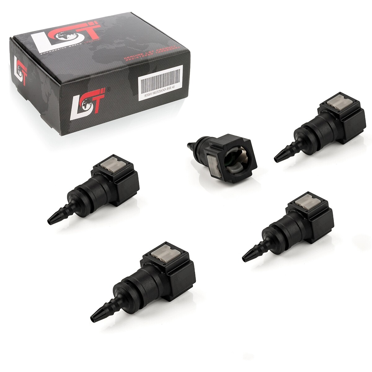 5x Quick Release Fuel Line Coupling Straight 6.3x3mm for VAUXHALL