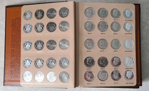 1964-2024 PDSS Kennedy Half Dollar Komplettsatz 212 Münzen (Dansco 816&/8167) - Bild 5 von 18