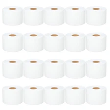 20Rolls 1 2-1/4"x249' Continuous Receipt Paper Label 30270 for Dymo Labelwriter