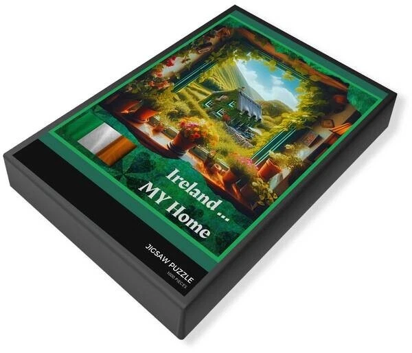 Ireland MY Home: Tribute to Ireland 1000 Pieces Puzzle 20x28 St. Patrick's Day - Image 2 of 4