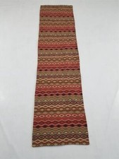 Vintage Traditional Anatolian Woven Table Runner 83x21 inches