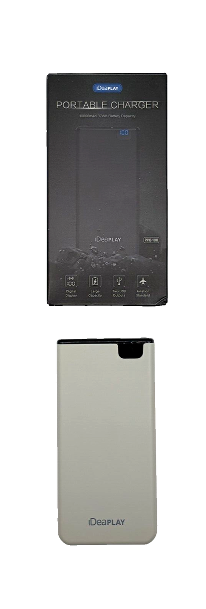 ideaplay fast wireless 10000 mah portable powerbank