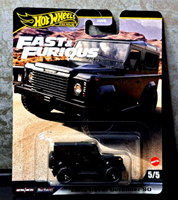 Mattel Hot Wheels Premium Fast & Furious Land Rover Defender (HNW46) - Neu & Ovp