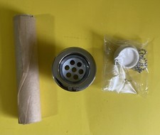 ELKAY LK175. 1-1/2" Drain Fitting Chrome Plated Brass Stopper Ring  Chain