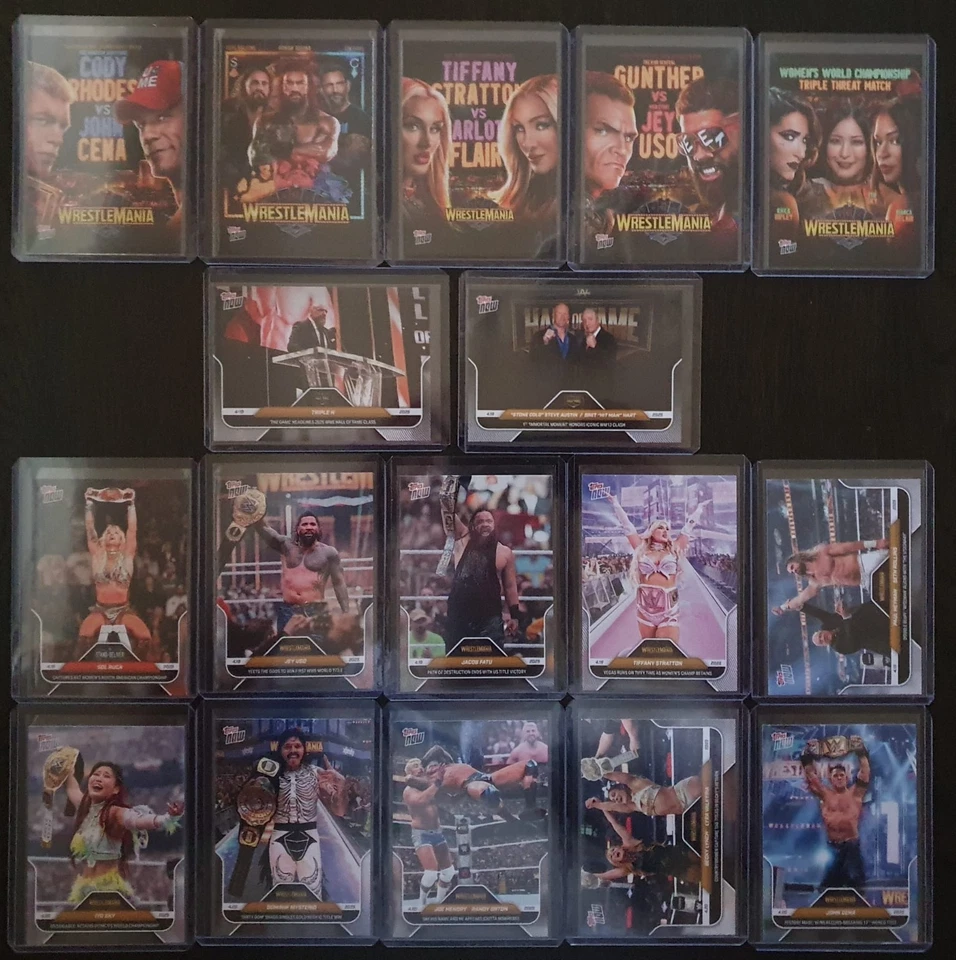 2025 WWE Topps Now List - Updated 13-10-2025 (in hand) Big Update - Image 2 of 2