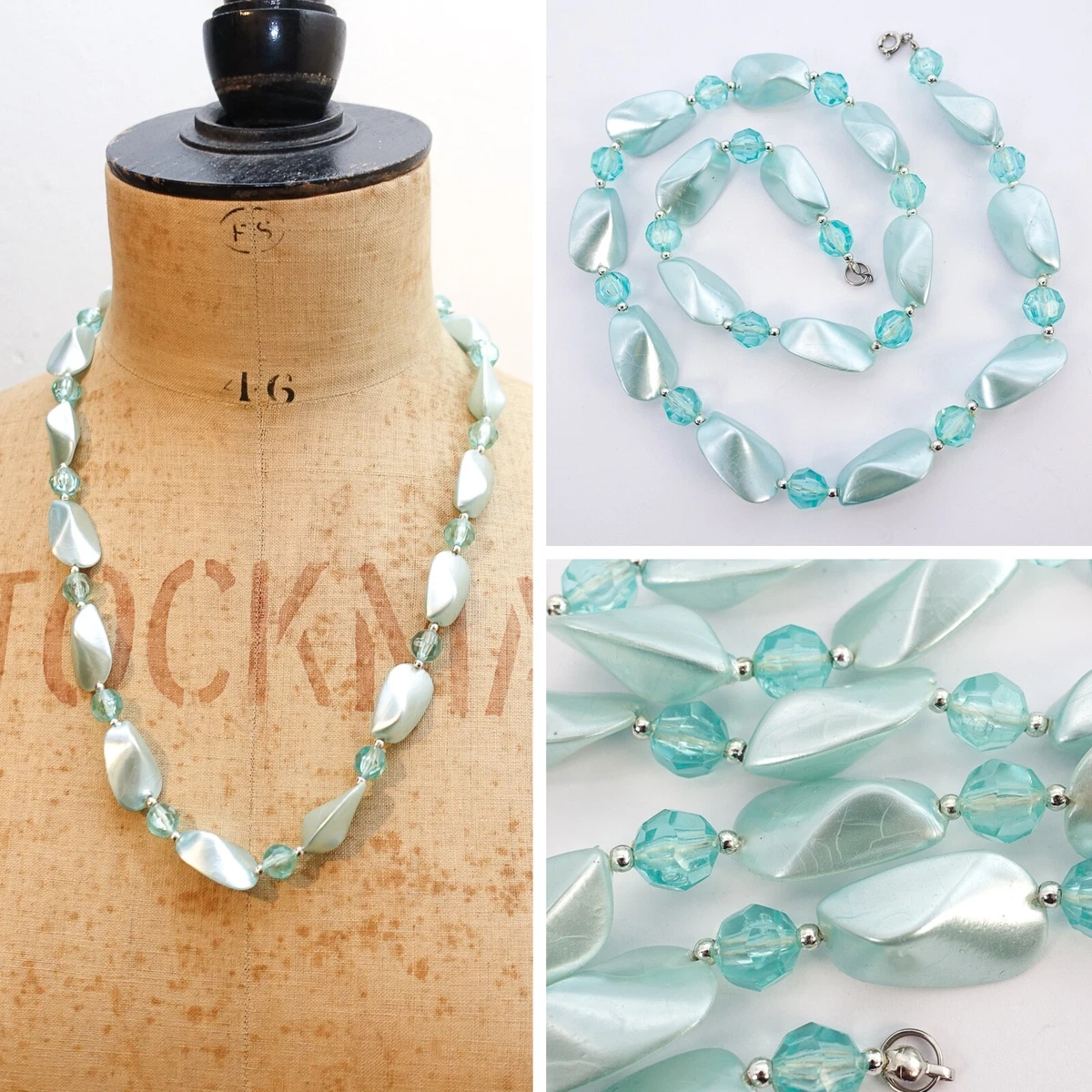 Mid century necklace sale