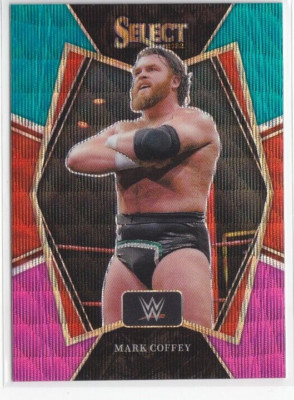 MARK COFFEY  ( TRI COLOR WAVE PRIZM ) ( Card #166 ) 2022 WWE Panini Select