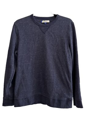 Artefact Mens Top Size M Blue Long Sleeve Crew Pullover Lightweight Stretch