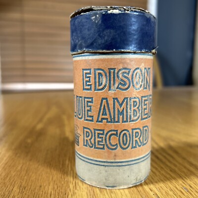Edison Cylinder Record The Opera At Pun'kin Center 3830 Cal Stewart Untested