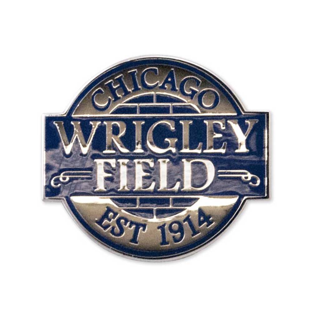 Wrigley Field Navy Established Souvenir Pin