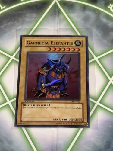 Yugioh Garnecia Elefantis MRD-125 PMT-S125 Super Rare 1st Edition NM SPANISH - Picture 1 of 9