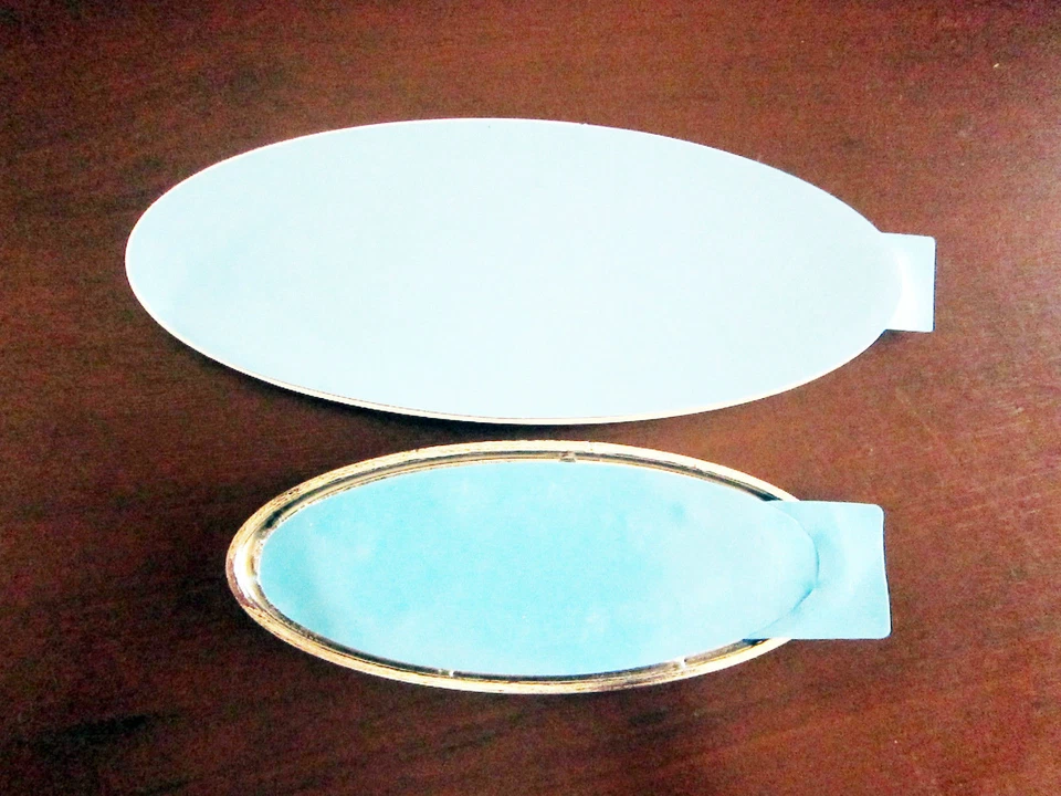 CHROME FPV BADGE FOR GRILL/BOOT-FOR BA/BF/FALCON/FPV/F6/GT/XR6/XR8/TURBO/V8 - image 3 of 4