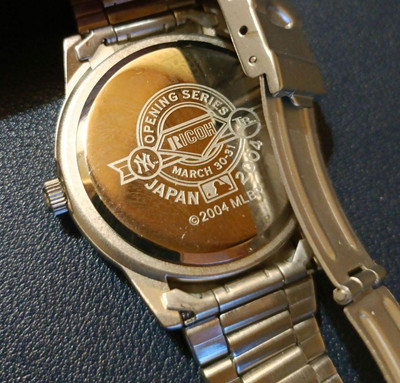 Junk Ricoh 2004 MLB Opening Game Yomiuri 130th Anniversary Watch