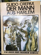 Guido Crepax: "Der Mann aus Harlem" - Jazz-Erotik-Comic, Taschen Comics, wie neu
